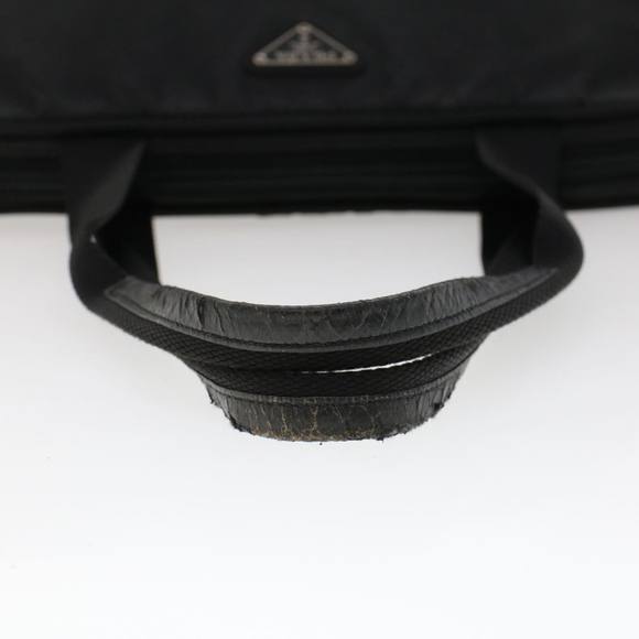 PRADA Tote Bag Nylon Black Auth bs5768 - Picture 7 of 16